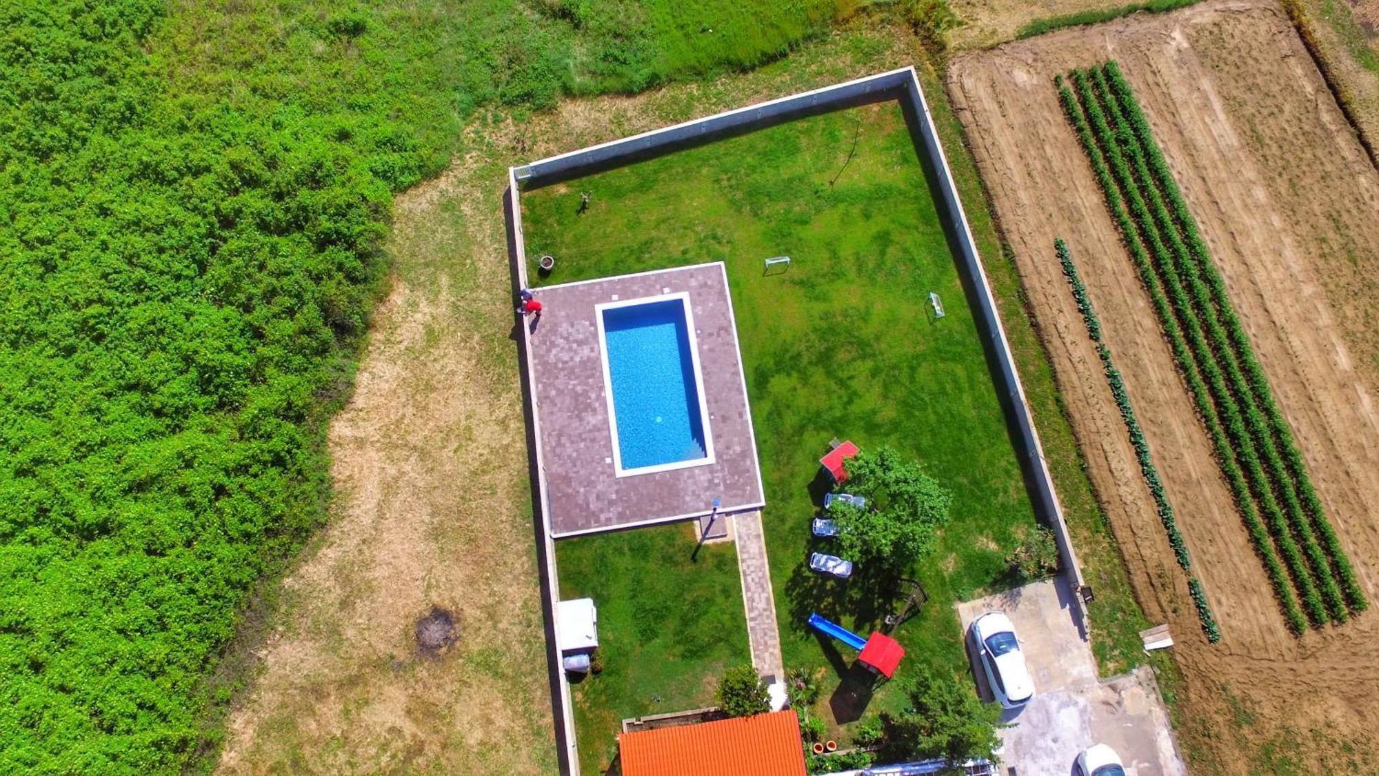 House Rose With Garden And Pool Villa Ljubač Buitenkant foto